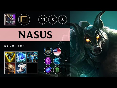 Nasus Top vs Riven: Unstoppable - NA Challenger Patch 14.24