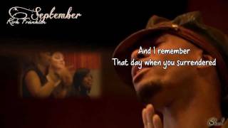 SEPTEMBER - Kirk Franklin (lyrics on screen)