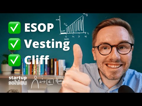 ESOP. Vesting. Cliff. Einfach erklärt in unter 5min.