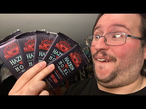 5 Packs of Hazbin Hotel Season 2 Trading Cards UNBOXING