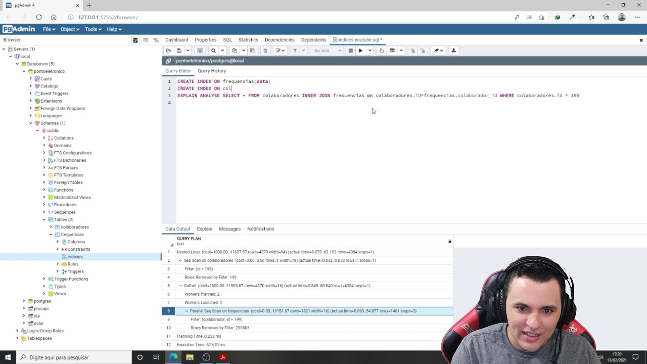 🚀 TURBINE o Desempenho do seu POSTGRES utilizando Índices