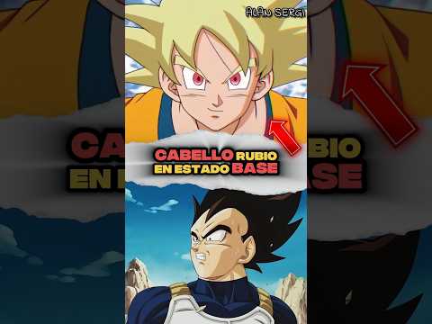 ¿Que Pasa si un Saiyajin RUBIO se Transforma? #dragonball