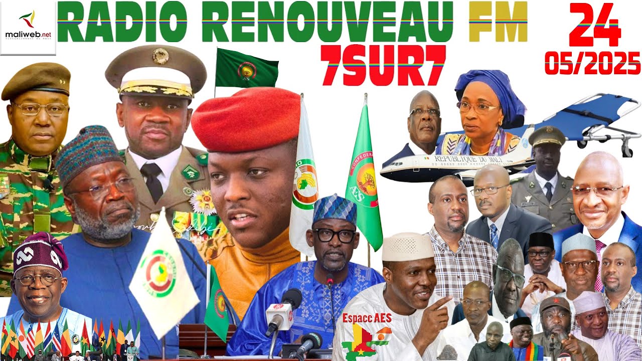 Emission 7SUR7 de la Radio Renouveau FM du 24 MAI 2025