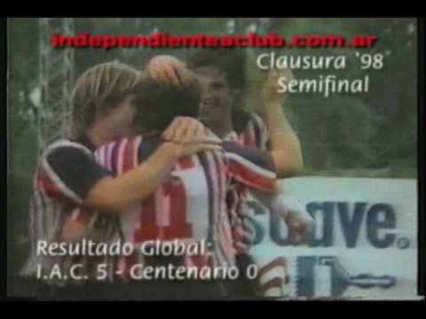 Independiente 5 - Centenario 0 1998