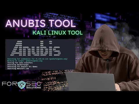 Anubis | Kali Linux | Reconnaissance Tool