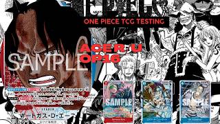 ONE PIECE TCG OP 16 ACE R/U - SEMPRE TOP?