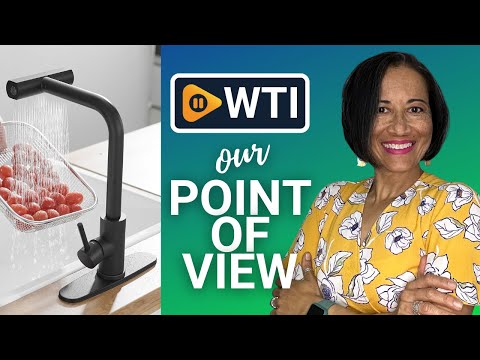Black Kitchen Faucets with Pull Down Sprayer - WTI product video review