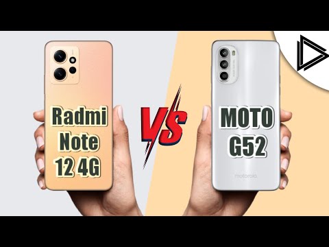 Radmi Note 12 4g vs Motorola G52
