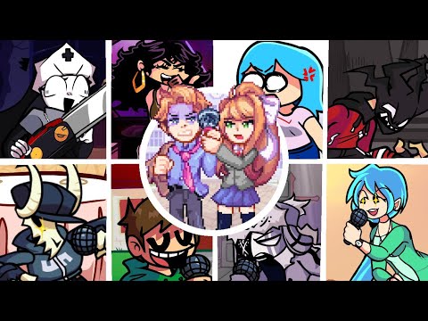 " FNF Poems N Thorns 1.0 But Every Turn A Different Character Sings | Friday Night Funkin .