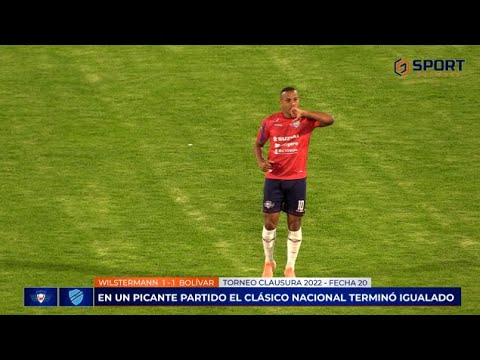 WILSTERMANN 1 - 1  BOLIVAR (Resumen del Partido)