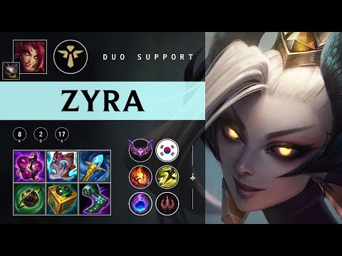 Zyra Support vs Pyke - KR Master Patch 25.24