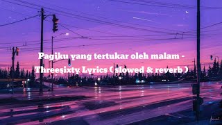 Download lagu PAGIKU YANG TERTUKAR OLEH MALAM - THREESIXTY LYRICS ( SLOWED & REVERB ) mp3 Download lagu PAGIKU YANG TERTUKAR OLEH MALAM - THREESIXTY LYRICS ( SLOWED & REVERB ) mp3