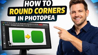 How to ROUND CORNERS in Photopea (Step by Step)