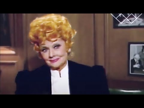 Lucille Ball interview about Carol Burnett - 1984