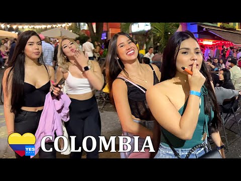 🇨🇴 MEDELLIN 2:00 AM NIGHTLIFE DISTRICT COLOMBIA 2022 [FULL TOUR]