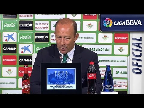 Rueda de Prensa | Press Conference  de Calderón tras el Real Betis (0-2) Atlético de Madrid - HD