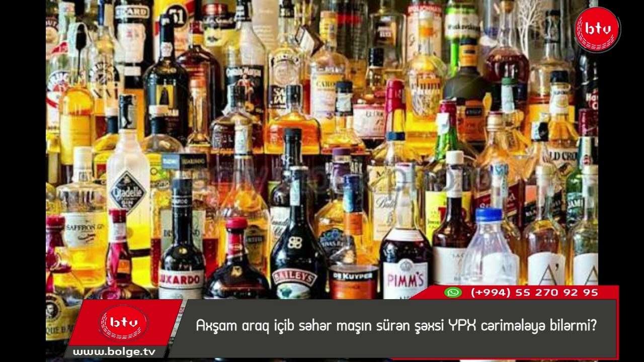 Axşam araq içib səhər maşın sürən şəxsi YPX cərimələyə bilərmi?