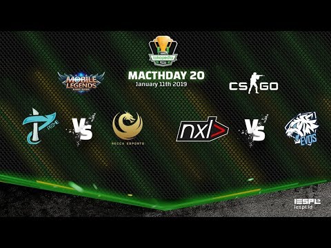 CS:GO EVOS VS NXL | MLBB THE PRIME VS RECCA - TBOF IESPL