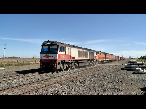 SCT / SBR 7922V Dooen Container Train With CSR006 + CLF4 + CLF2  (30/3/2021) - PoathTV Railfans