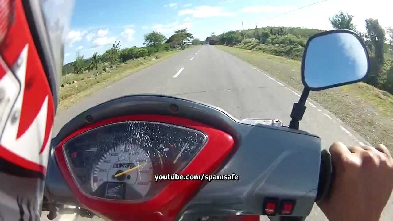 GPS: Honda Wave 125  with 140kph topspeed