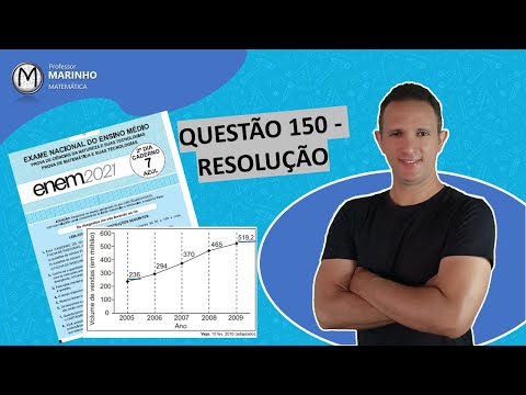 QUESTÃO 150 (PROVA AZUL) - Matemática ENEM 2021