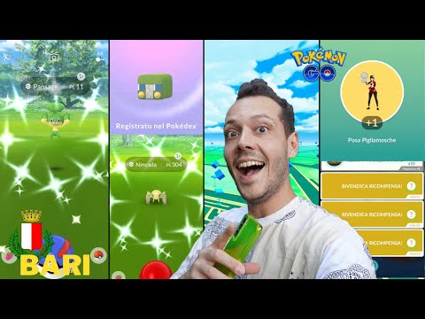 TANTI SHINY a BARI! *bellissimo* - Pokémon GO