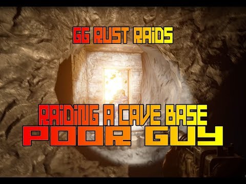 Rust Raid - Cave Base - Poor Guy