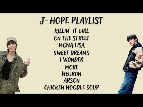 J-hope Playlist #kpop #bts #jhope #army  @BTS @HYBELABELS