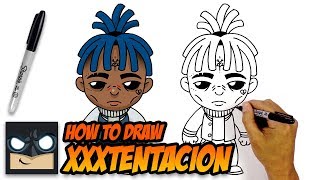How to Draw XXXTENTACION | Cartooning Club Tutorial