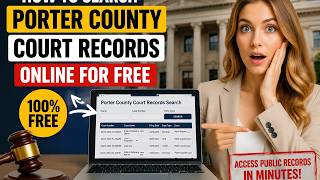 How to search Porter County court records online for free