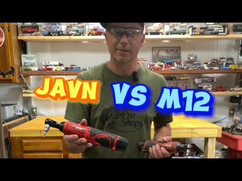 Let’s compare Milwaukee M12 to JAVN Price, Size, Torque & RPM  3/8”