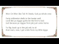Buckshot - Boom Bye Bye Lyrics