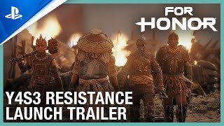 PlayStation For Honor - Year 4 Season 3 Resistance Launch Trailer anuncio