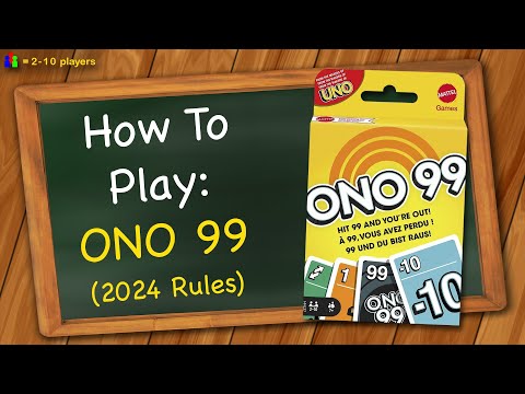 How to play ONO 99 (2024 Rules)