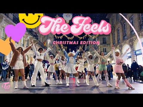 [K-POP IN PUBLIC | ONE TAKE] TWICE - The Feels (OT9 - CHRISTMAS VER.) DANCE COVER by K-LINE CREW
