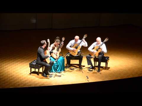 Vida Guitar Quartet Live at GFA 2015