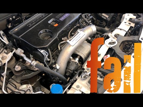 I attempt to install the FK8 Turbo Inlet on my 10th gen Accord