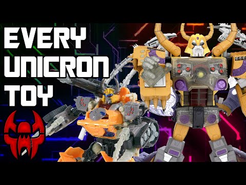 Every Unicron Toy (and Prototype)