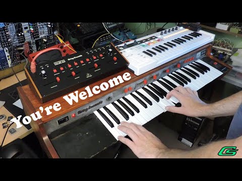 The Solina Comparison nobody likes that’s panned hard L/R [ARP Behringer Synth Face Off]