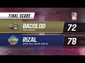 2025 MPBL REGULAR SEASON Bacolod Vs Rizal September 29 2025