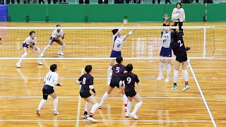 【2024JOC都道府県対抗バレー】準決勝　東京選抜 vs 大阪北選抜　第1セット＜女子バレーボール＞