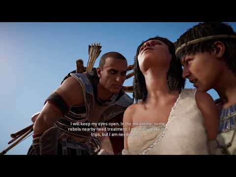 Assassin's Creed ORIGINS Gameplay Side Quest - Rites Of Anubis (Xbox One, PS4)
