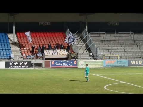 B 1908 ultras fans in Slagelse 22.03.2024