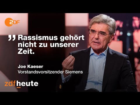 Siemens-Chef Joe Kaeser bei dunja hayali