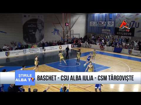 Baschet: CSU Alba Iulia - CSM Târgoviște