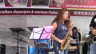 The Happy Blues - Jam Session Featuring 15 Year Old Jackie Ashkin on Alto Sax