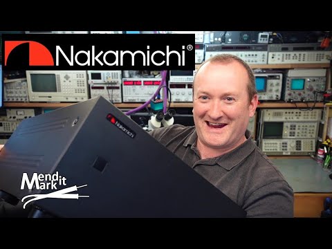 The Unlikely Nakamichi Amp Fix (Build quality! Ahem....)
