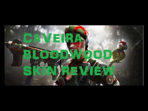 Rainbow Six Siege - Caveira Bloodwood Skin Review