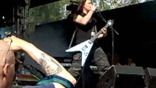 Poisonblack - Nothing else remains (live at Qstock 2009)