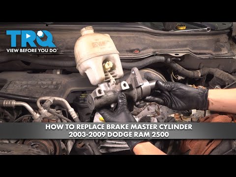 How to Replace Brake Master Cylinder 2003-2009 Dodge Ram 2500